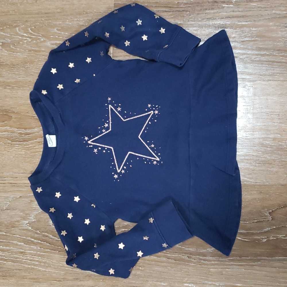 (4yrs) GAP 100% Cotton Metallic